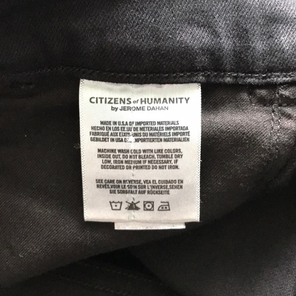 NWT citizens of humanity high rise drew flounce - Picture 6 of 7